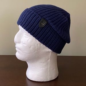 Authentic COACH Men’s Rib Knit Merino Wool Beanie